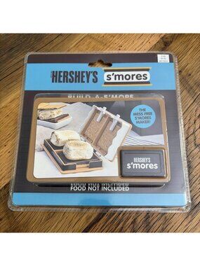HERSHEY’S S’MORES BUILD-A-S’MORE MESS FREE MAKER NEW IN BOX
